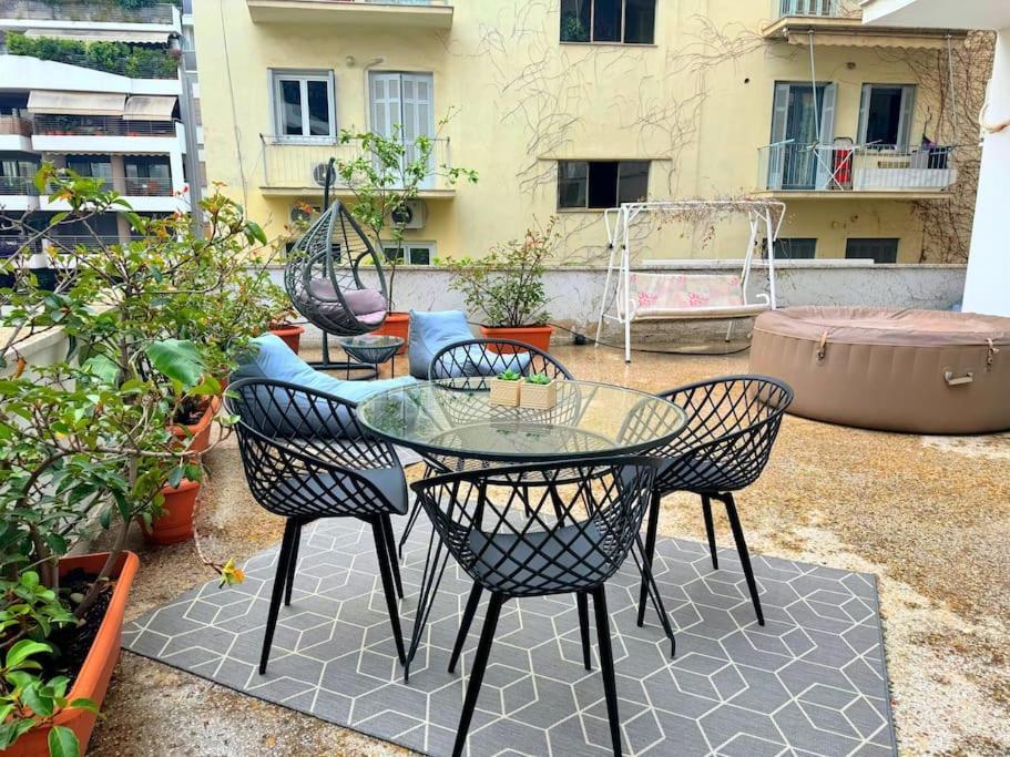 Amazing 3Bdr Apt With Unique Roof Garden In Plaka Athene Buitenkant foto